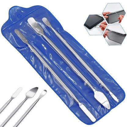 3Pcs Metal Spudger Pry Tool Set | Universal Opening Opener for Phone, iPad, Tablet, and Computer Repair