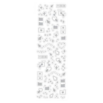 Cute Decorative Paper Stickers for Photocards and Scrapbooking | Kawaii Toploader Sticker Pack