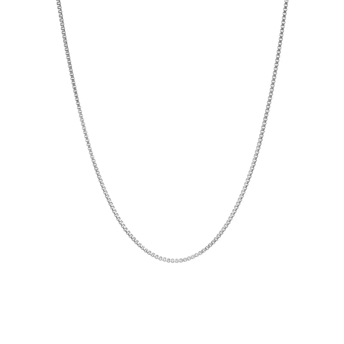 Stainless Steel Box Chain Necklace for Women | Hip Hop Fashion Jewelry Gift