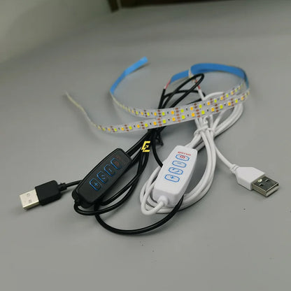 5V USB Light Painting Strip | Two-Color Temperature LED with Stepless Dimming