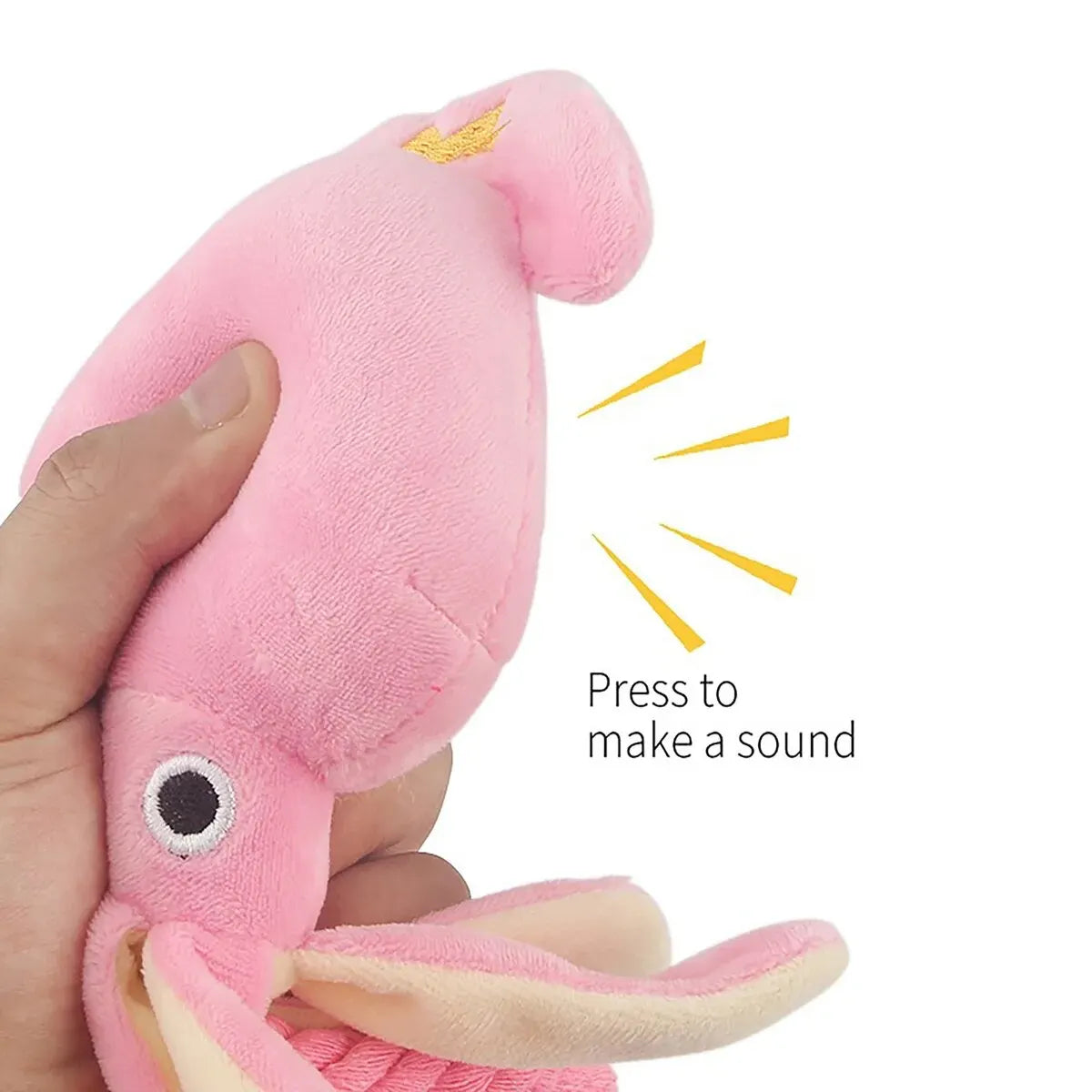 Supet Pet Octopus Plush Rope Toy – Bite-Resistant Interactive Dog Toy for Indoor & Outdoor Play