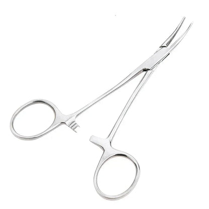 1pc Stainless Steel Hemostatic Forceps | Locking Clamps for Surgery, Fishing, and Crafting
