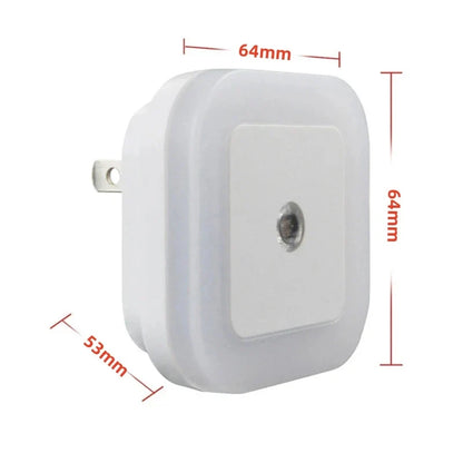 Wireless Sensor LED Night Light | Auto-On Mini Square Lamp for Baby Room