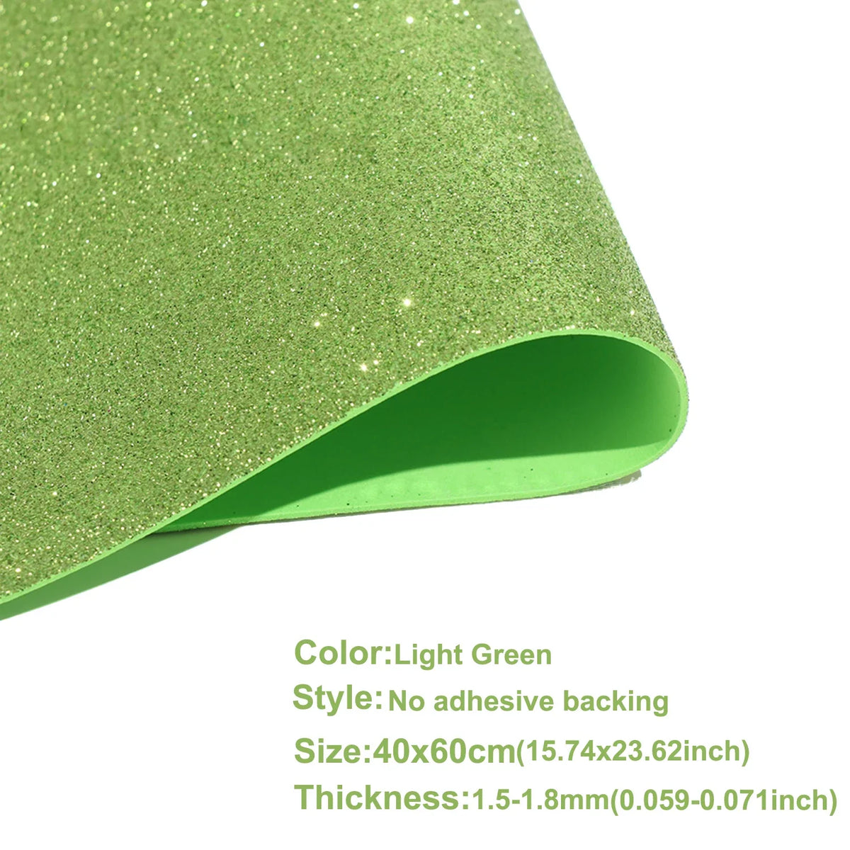 Glitter Foam Paper Sheets for DIY Crafts | Sparkle EVA Craft Foam 40x60cm