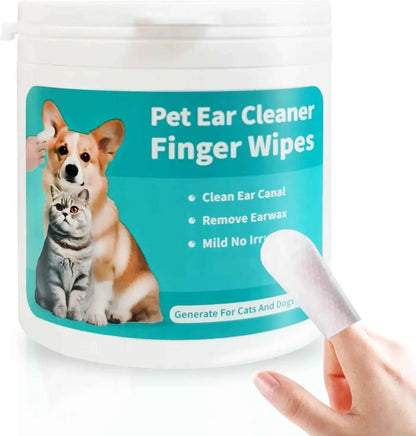 Pet Ear Cleaning Wipes for Healthy Ears