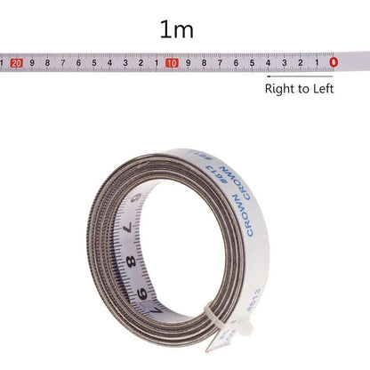 Self-Adhesive Tape Measure | Multipurpose Measuring Ruler for Woodworking and Sewing