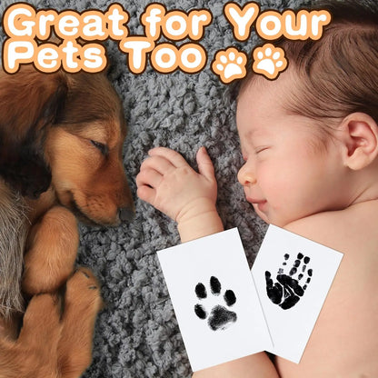 Paw Print Clean Touch Ink Pad – Inkless Pet Paw & Nose Print Keepsake Kit for Dogs & Cats