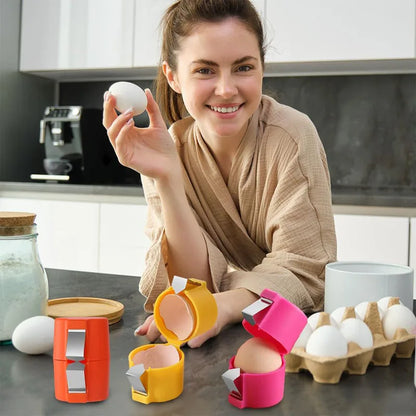 Egg Shell Opener and Egg Beater Separator | Portable Kitchen Egg Tool