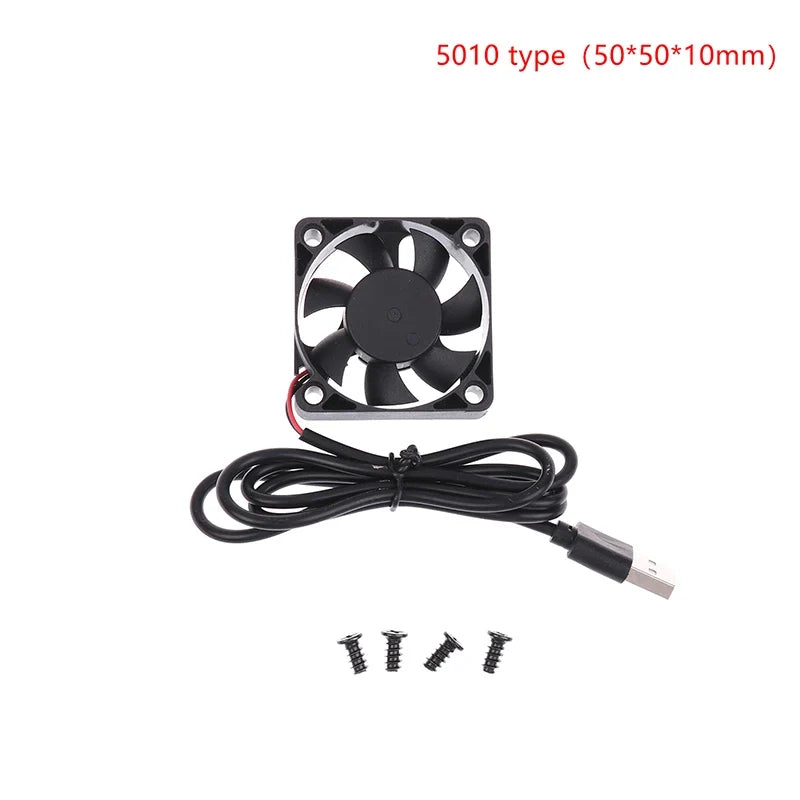 USB Router Fan Cooling 50mm 80mm 90mm 120mm | 5V Brushless PC Cooler