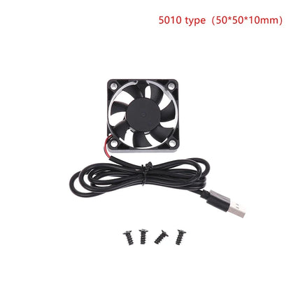 USB Router Fan Cooling 50mm 80mm 90mm 120mm | 5V Brushless PC Cooler
