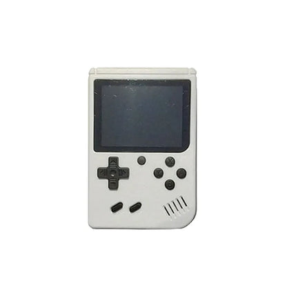 A Red Retro Classic Games Children's Handheld Small Game Console With Hundreds Of Game Charging Can Be Connected To The TV