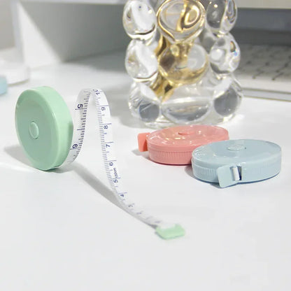 Retractable Mini Tape Measure 1.5m | Double-Sided Body Measuring Tape