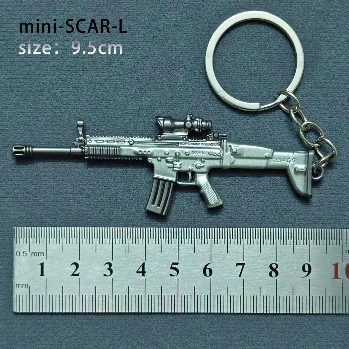 Mini Keychain Pendant 98k Alloy Gun Model | PUBG Battlefield Gift for Men