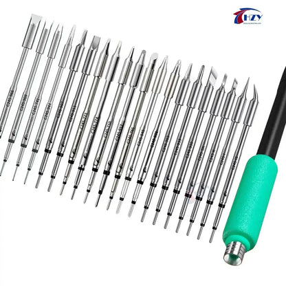 C245 Series Soldering Iron Tips | Universal T245 Handle Compatible Set for Phone Repair