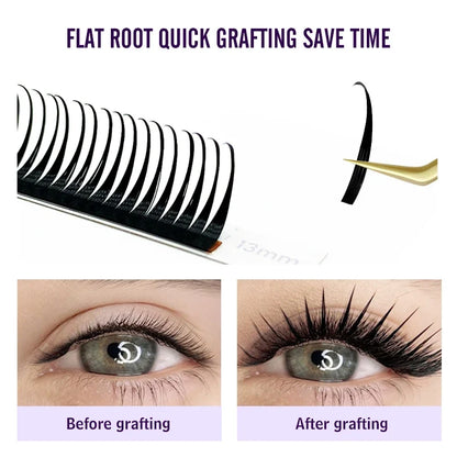 Wet Lashes Cosplay Eyelash Extensions | 0.07mm Mink Spikes Lashes