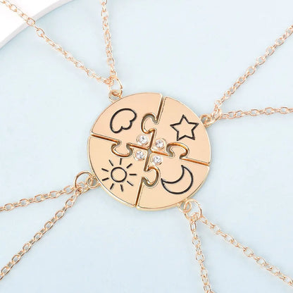 Heart-shaped Best Friend Necklace Set | BFF Friendship Jewelry for Girls