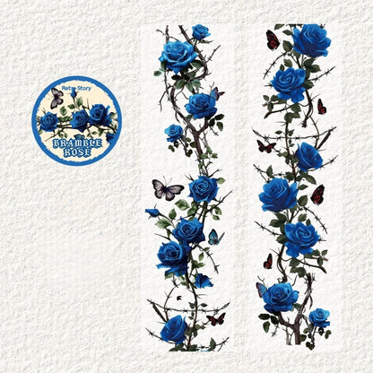 Floral Theme Decorative Adhesive Tapes | Scrapbooking and Craft Stickers