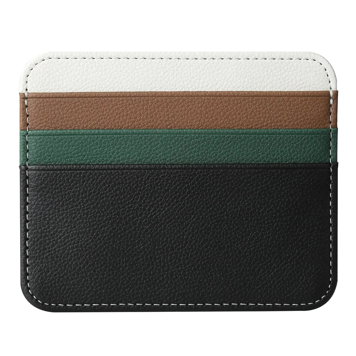 Slim Thin Mini ID Card Holder | PU Leather Credit Card Case for Men and Women