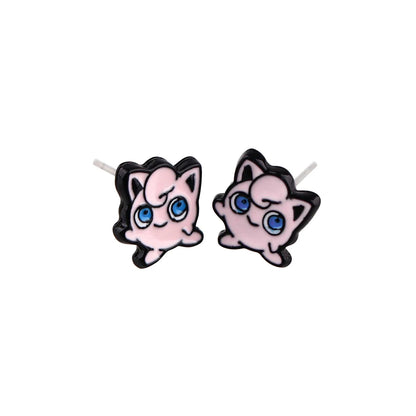 Creativity Cute Phrase Stud Earrings | Fashion Stainless Steel Jewelry for Women