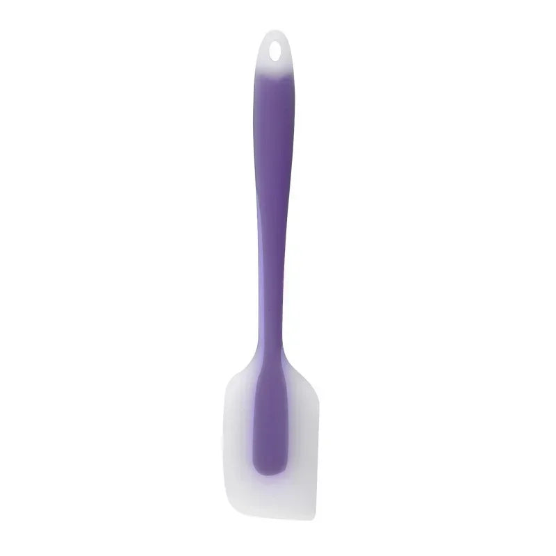 Silicone Spatula Set Heat Resistant Baking Scraper | Translucent Kitchen Utensils