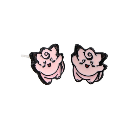 Creativity Cute Phrase Stud Earrings | Fashion Stainless Steel Jewelry for Women