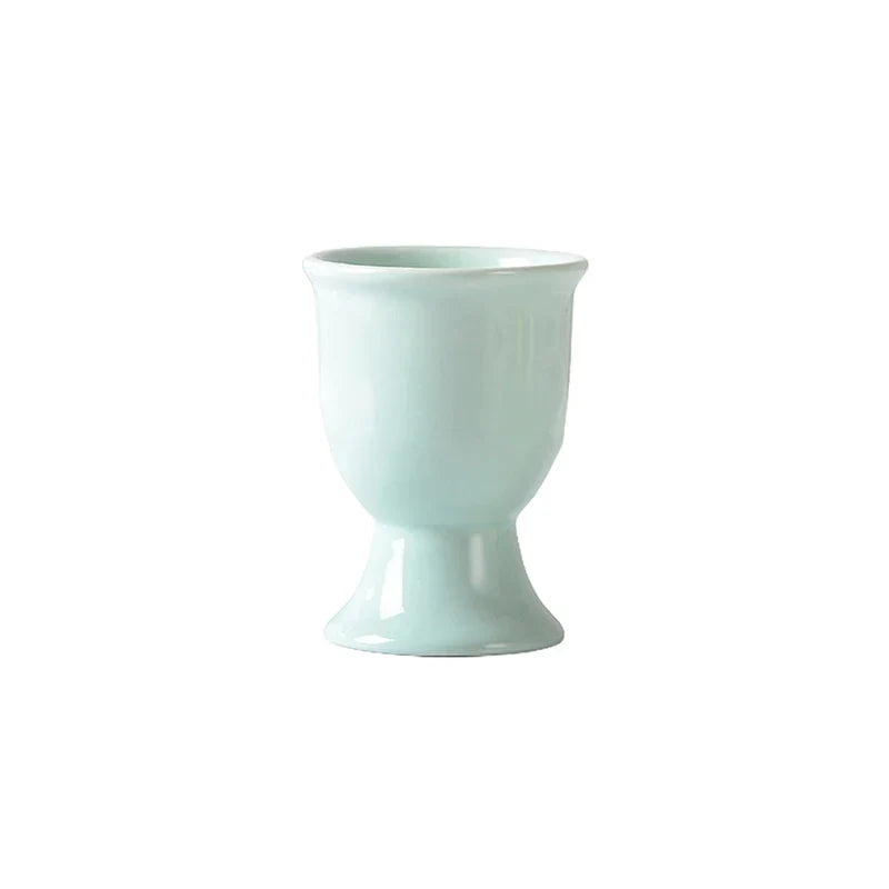 Egg Cup Holders Candy Color | Ceramic Creative Serving Cups Breakfast