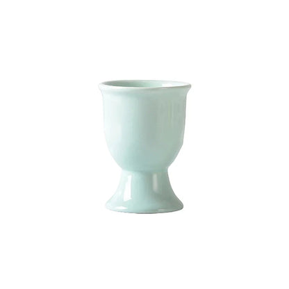 Egg Cup Holders Candy Color | Ceramic Creative Serving Cups Breakfast