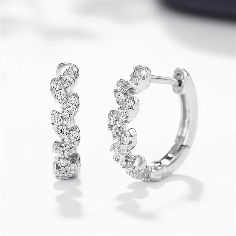 Germanium Earrings for Lymphatic Drainage | Magnetotherapy Hoop Earrings