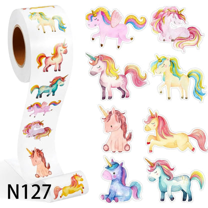 Cute Animal Roll Stickers | Fun Decorative Labels for Kids
