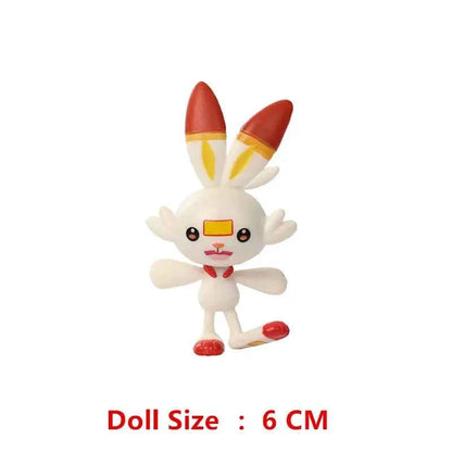Pokemon 4-13Cm New Cartoons Movie Anime Figure Pikachu Mewtwo Charmander Blastoise Gurado Pet Action Model Toy Gifts