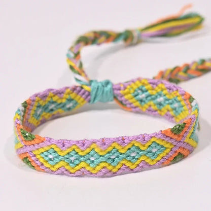 Rope Weave Bohemia Friendship Bracelet | Handmade Summer Beach Style Jewelry