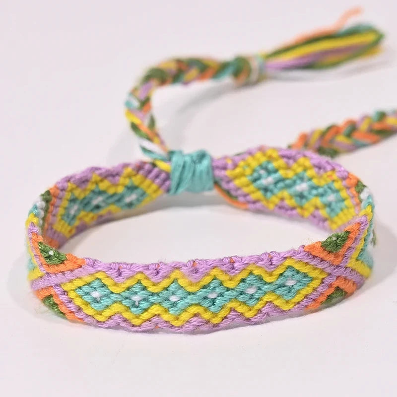 Rope Weave Bohemia Friendship Bracelet | Handmade Summer Beach Jewelry for Women