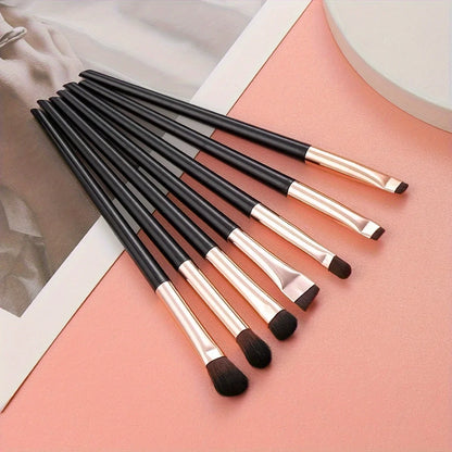 Ultra-Thin Eyebrow Brush Set | 3-Piece Angled Precision Makeup Brushes