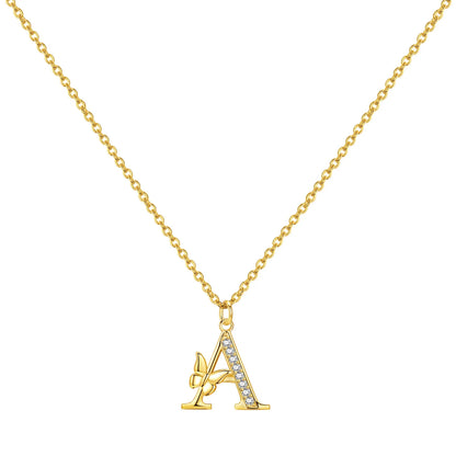 925 Sterling Silver Butterfly Initial Necklace | 26 Letter Y-Shaped Pendant for Women