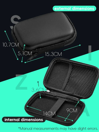 Data Frog Portable Handheld Console Carrying Case | Retro Gaming Travel Bag