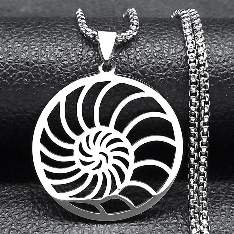 Dai Ko Myo Stainless Steel Pendant Necklace | Gold Color Master Reiki Symbol Jewelry