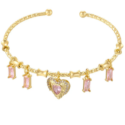 Golden Star Charm Cuff Bracelet | Trendy Fashion Jewelry for Women