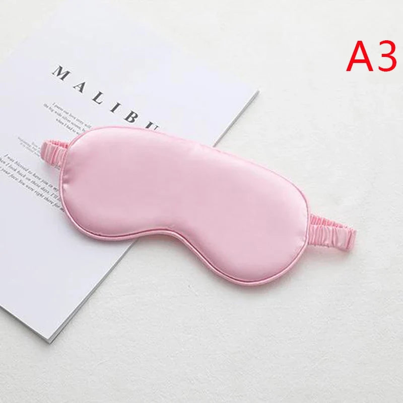 Silk Sleep Eye Mask | Light Blocking Blindfold for Restful Sleep