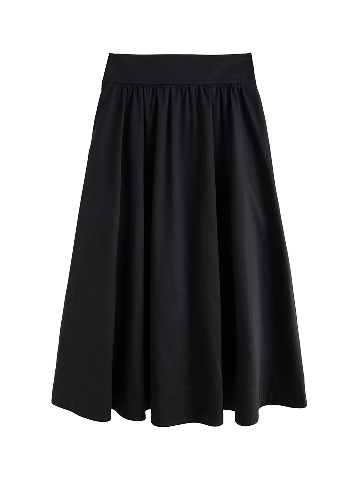 Plus Size High Waist Umbrella Skirt Elegant Chic Fit