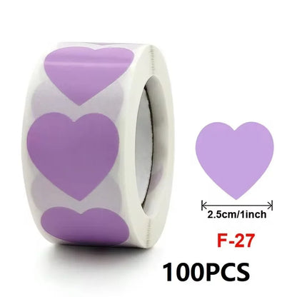 Thank You Stickers for Packaging | Heart Shaped Merci Stickers Bulk