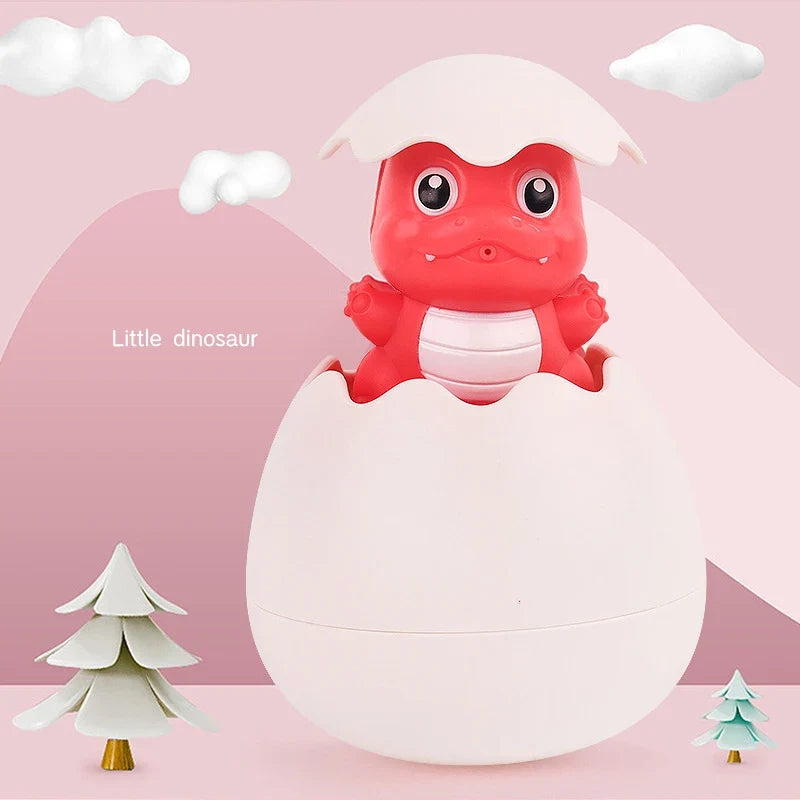 Dinosaur Eggshell Bath Spray Toys | Fun Baby Shower Duck Set