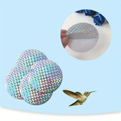20 Pcs Reflective Bird Repellent Sticky Tape | Effective Pigeon Scare Tool for Garden and Farm