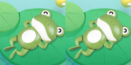 Clockwork Swim Frog Bath Toy | Toddler Bath Time Fun