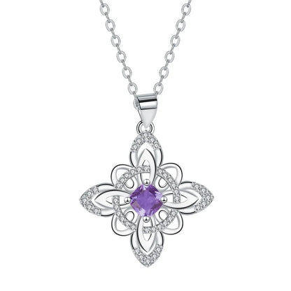 Witch Knot Necklace Pendant | Elegant Stainless Steel Jewelry Gift