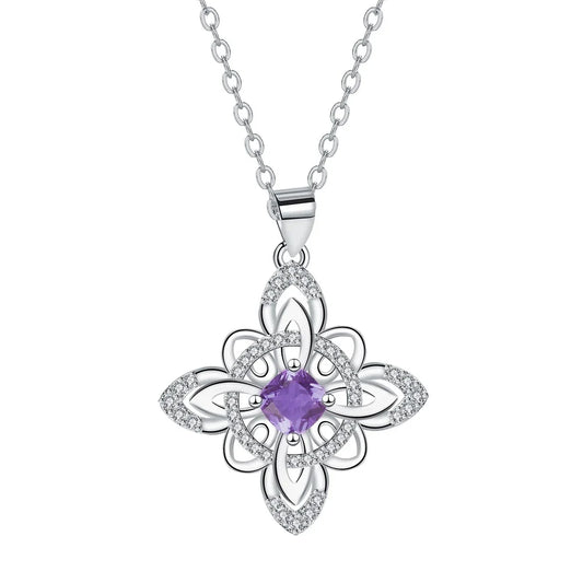 Witch Knot Necklace Pendant | Elegant Stainless Steel Jewelry Gift