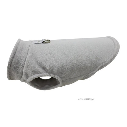 Winter Warm Dog Jacket with D-Ring – Cozy Pet Vest for Small Dogs & Cats