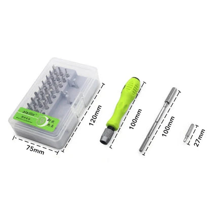 32 In 1 Multifunction Screwdriver Kit | Magnetic Precision Repair Tool Set
