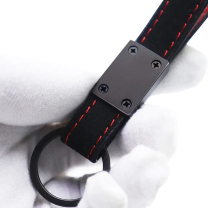 Motorcycle Leather Keychain for Honda CB500F CB500X CB650F CB650R CB750 CB1000R CB1100F CB1300 | Custom Fit Key Ring