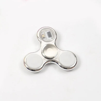 Creative Luminous LED Light Fidget Spinner | Glow in the Dark Stress Relief Toy