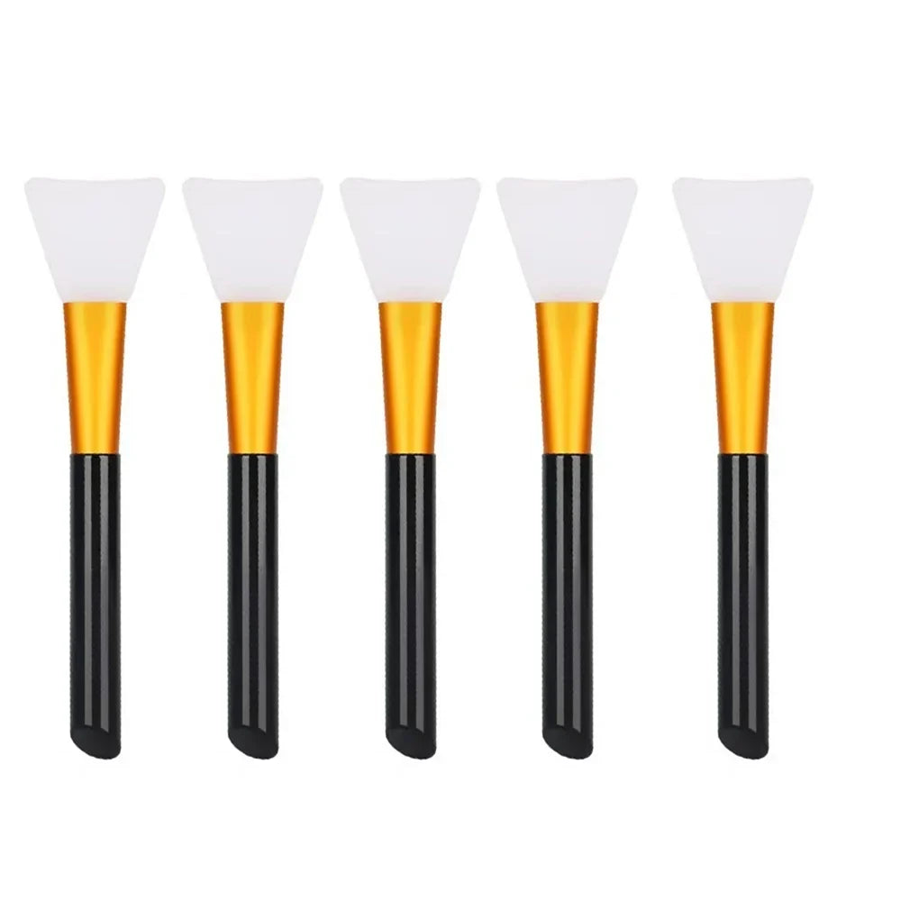 Silicone Facial Mask Brush Set | Mild and Soft Applicator for All Skin Types